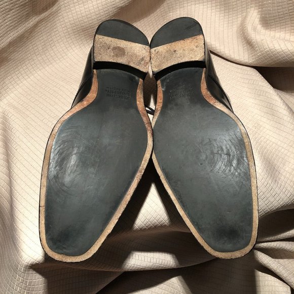 Johnston & Murphy oxford leather black shoes, 11.5 main image 10